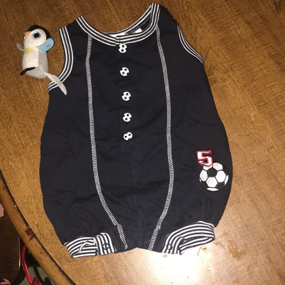 All Mine collection one piece 3/6 months boy